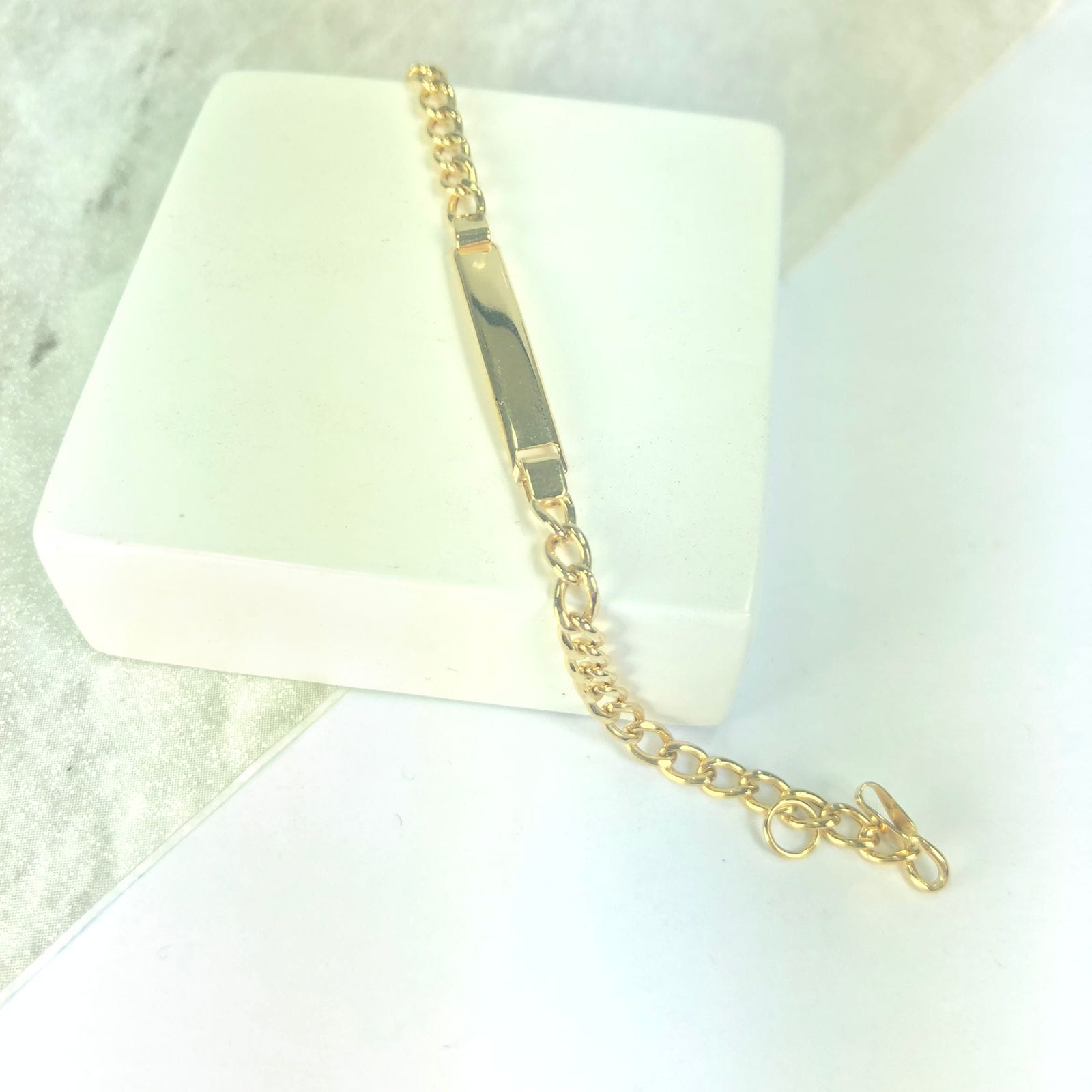 Pulseira Grume Infantil Ouro 18k