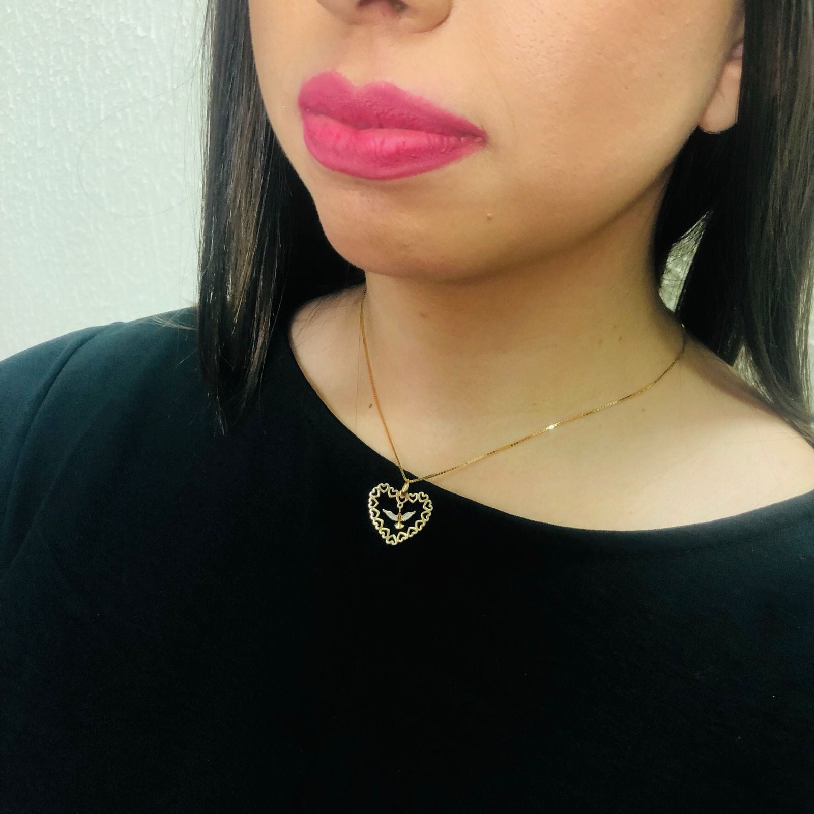 Pingente Espirito Santo Ouro 18K